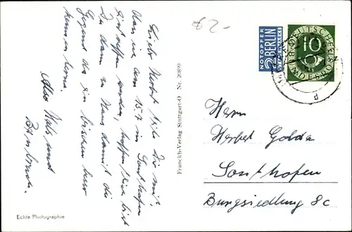 Ak Reutlingen in Württemberg, Marienkirche, Wolken