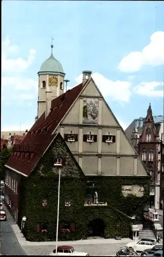 Ak Weiden in der Oberpfalz, Rathaus