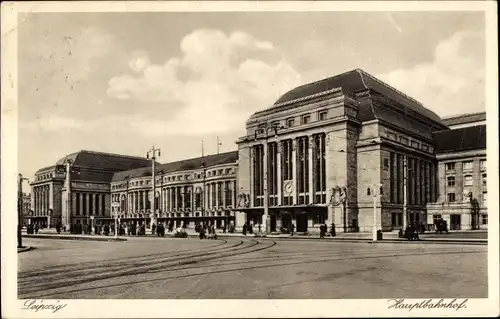 Ak Leipzig in Sachsen, Hauptbahnhof