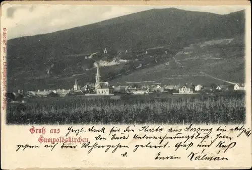 Ak Gumpoldskirchen Mödling in Niederösterreich, Panorama