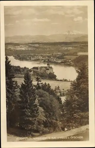 Ak Persenbeug Gottsdorf in Niederösterreich, Ybbs, Ötscher, Panorama