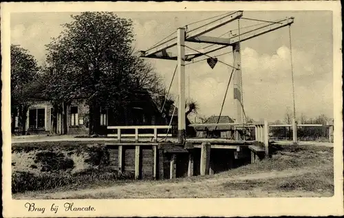 Ak Hancate Hankate Overijssel, Brug