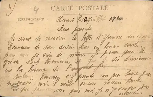 Ak Hanoi Vietnam, Telegrafenmasten