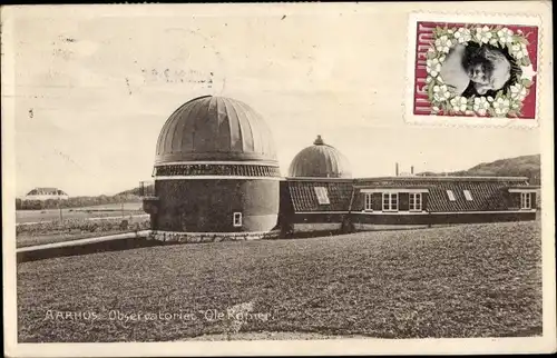 Ak Århus Aarhus Dänemark, Observatorium Ole Rømer