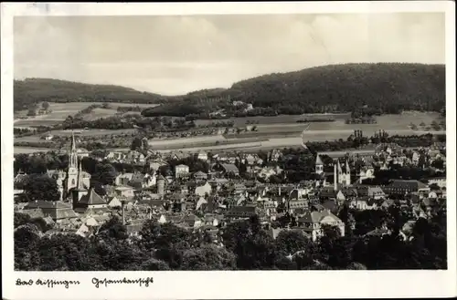 Ak Bad Kissingen Unterfranken Bayern, Gesamtansicht