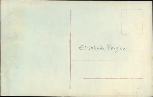 Ak Schauspielerin Elisabeth Bergner, Portrait, Schleier, Autogramm