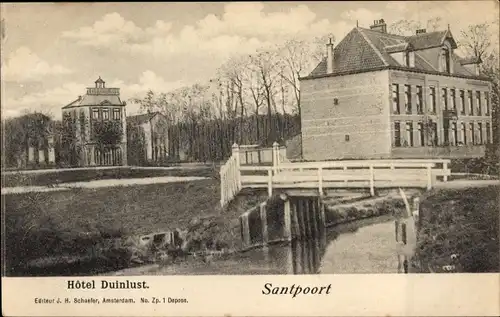 Ak Santpoort Nordbrabant, Hotel Duinslust