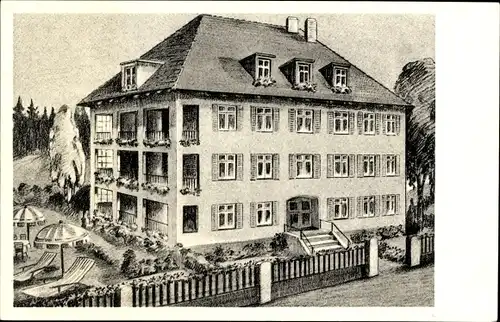 Ak Bad Wörishofen im Unterallgäu, Sanatorium Waldheim