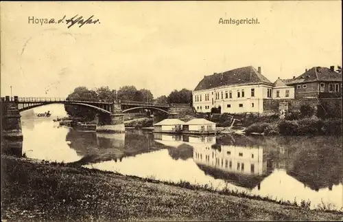 Ak Hoya an der Weser, Amtsgericht