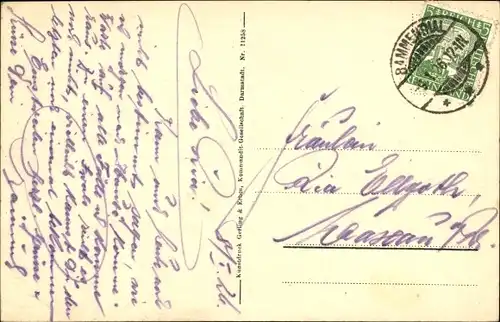 Ak Waldhilsbach Neckargemünd am Neckar, Gesamtansicht