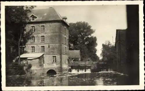 Ak Crécy sur Serre Aisne, Moulin