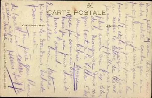 Ak Beaurieux Aisne, Kirche