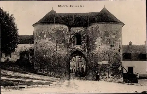 Ak Joigny Yonne, Porte du Bois