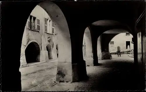 Ak Annecy Haute Savoie, Les Arcades