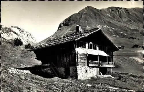 Ak Thônes Haute Savoie, Altes Chalet
