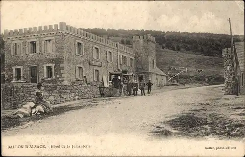 Ak Ballon d'Alsace Vosges, Hotel de la Jumenterie