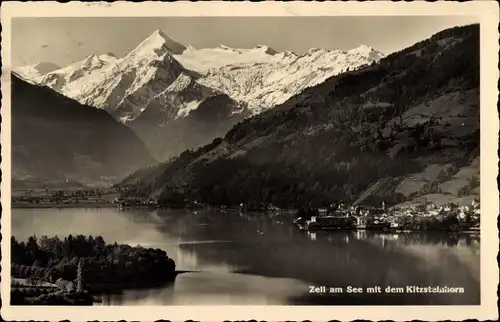 Ak Zell am See in Salzburg, Kitzsteinhorn
