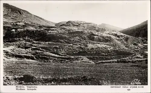 Ak Mykene Griechenland, Akropolis