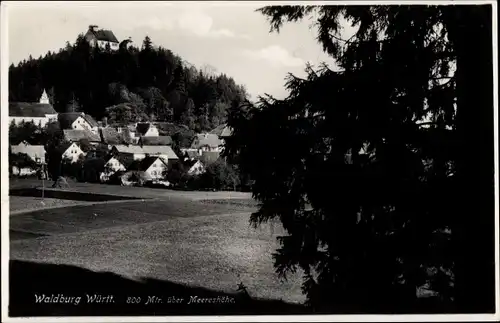 Ak Waldburg in Württemberg, Ortsansicht