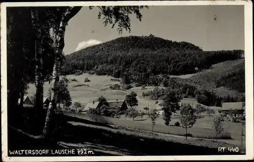 Foto Ak Waltersdorf Großschönau Oberlausitz, Lausche, Panorama