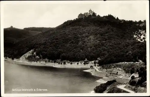 Ak Waldeck am Edersee Hessen, Schloss