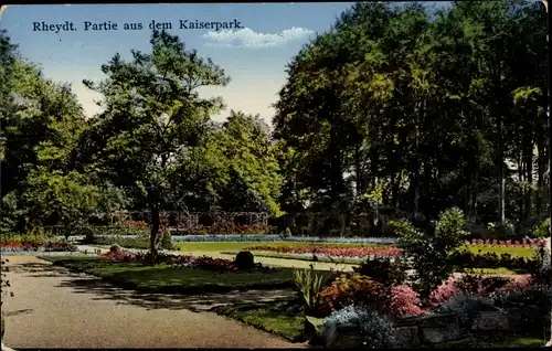 Ak Rheydt Mönchengladbach am Niederrhein, Kaiserpark