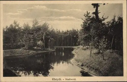 Ak Rheydt Mönchengladbach am Niederrhein, Stadtwald