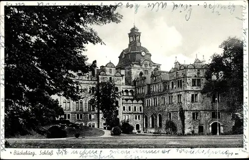 Ak Bückeburg im Kreis Schaumburg, Schloss