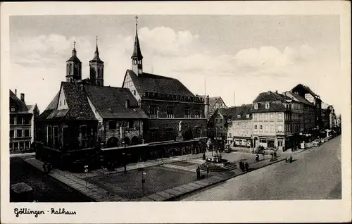 Ak Göttingen in Niedersachsen, Rathaus