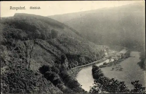 Ak Rengsdorf im Westerwald, Almblick, Panorama