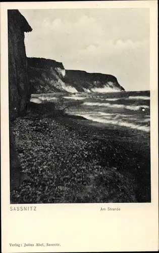 Ak Sassnitz auf Rügen, Strand