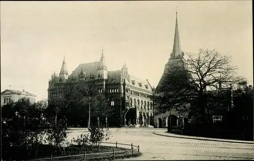 Ak Hansestadt Rostock, Steintor, Ständehaus