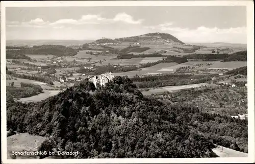 Ak Donzdorf in Württemberg, Scharfenschloss, Panorama