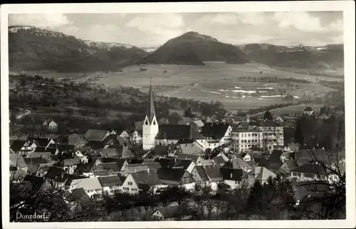 Ak Donzdorf in Württemberg, Kirche, Panorama