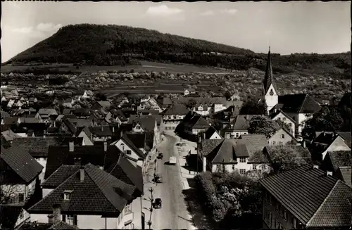 Ak Donzdorf in Württemberg, Panorama, Messelstein, Kirche