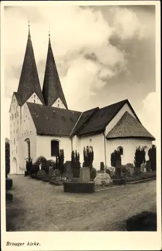 Ak Broager Dänemark, Kirche