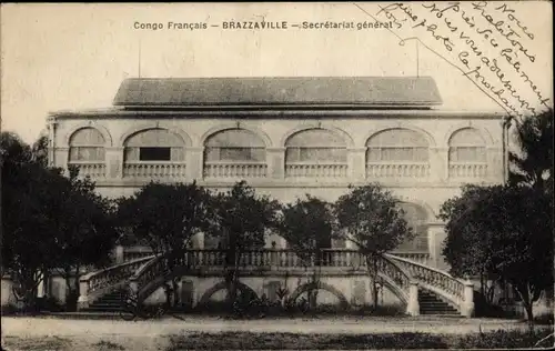 Ak Brazzaville Franz. Kongo, Generalsekretariat