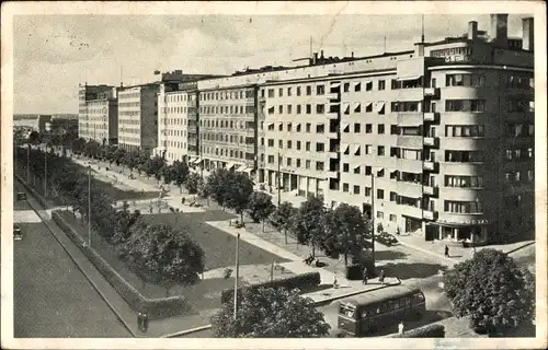 Ak Helsinki Finnland, Helsingfors, die Hesperia Street