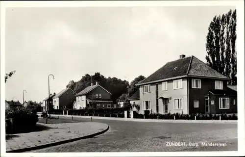Ak Zundert Nordbrabant, Burg. Manderslaan