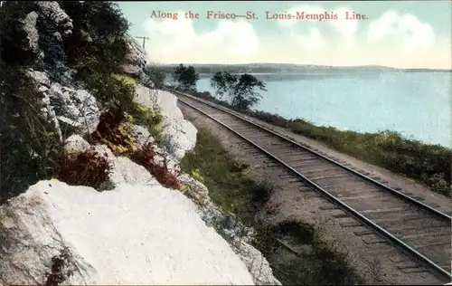 Ak Texas USA, Along the Frisco-St. Louis-Memphis Line