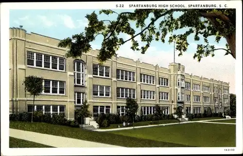 Ak Spartanburg South Carolina USA, Spartanburg High School