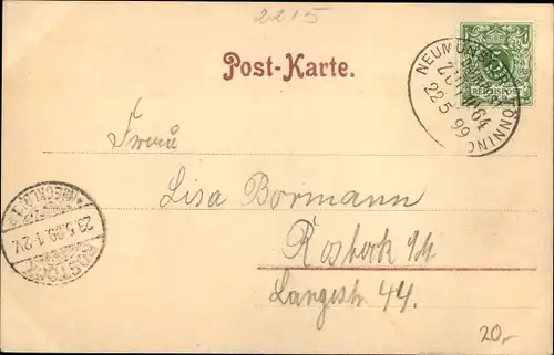 Ak Hademarschen in Holstein, Theodor Storm, Sterbehaus, Kirche