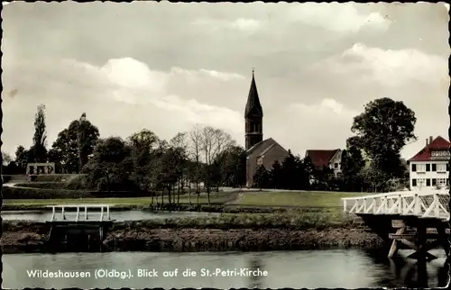 Ak Wildeshausen in Oldenburg, St. Petri Kirche