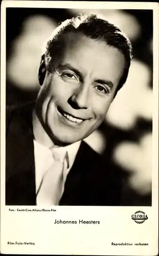 Ak Schauspieler Johannes Heesters in Die geschiedene Frau, Gloria