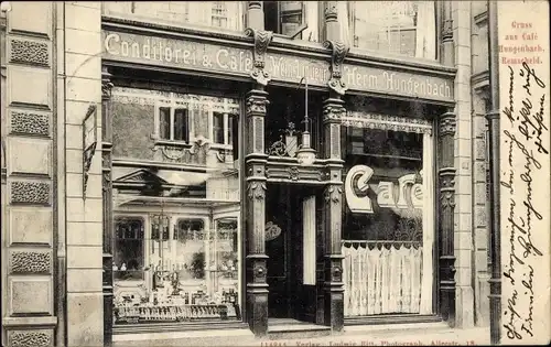 Ak Remscheid im Bergischen Land, Cafe Hungenbach, Alleestraße 18