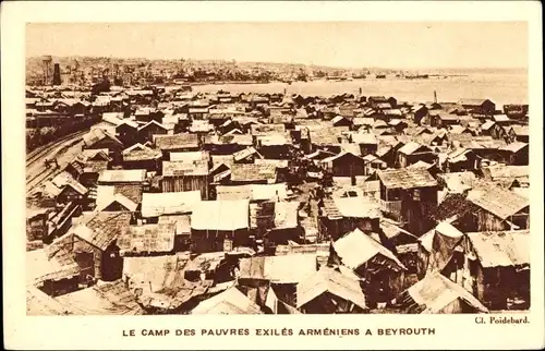 Ak Beirut Beirut Libanon, Lager der armen armenischen Exilanten