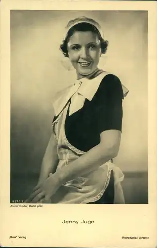 Ak Schauspielerin Jenny Jugo, Portrait, Ross Verlag
