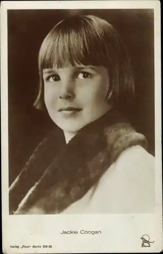 Ak Schauspieler Jackie Coogan, Kinderportrait