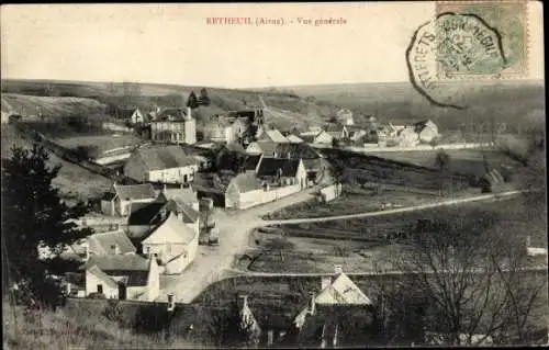 Ak Retheuil Aisne, Gesamtansicht