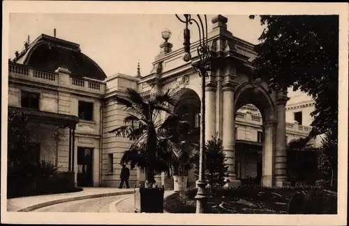 Ak Aix les Bains Savoie, der Grand Cercle, der Eingang